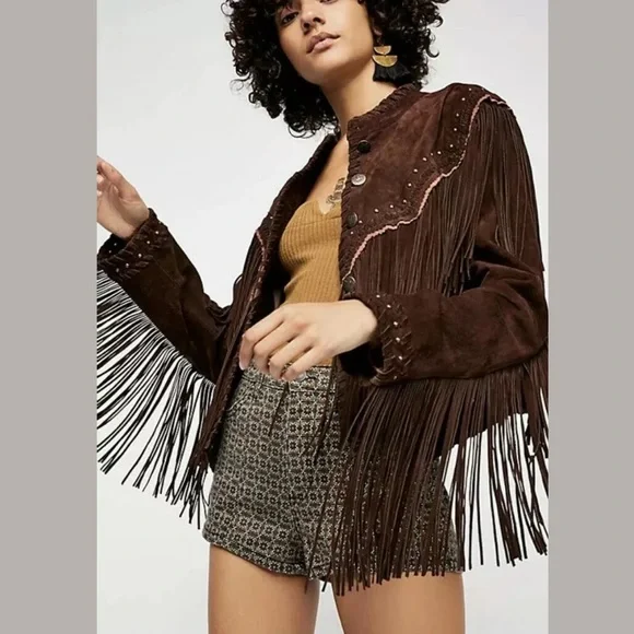 トップス Sasquatchfabrix. FRINGE FAKE SUEDE SMOCK Sasquatchfabrix. FRINGE FAKE SUEDE SMOCK トップス